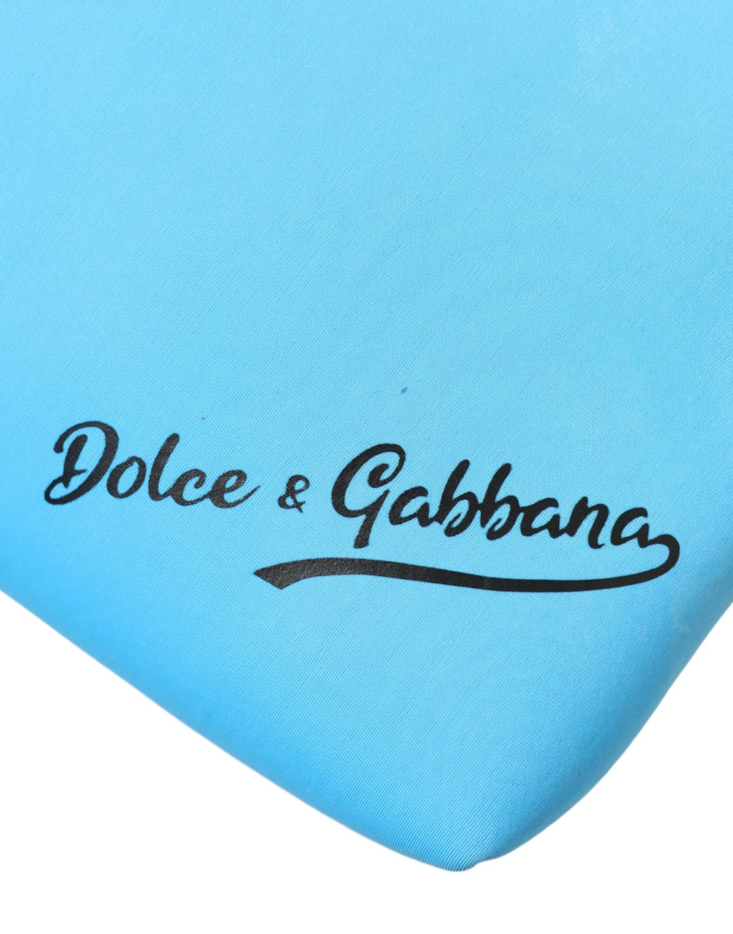 Dolce & Gabbana Elegant Blue Hand Pouch with Strap