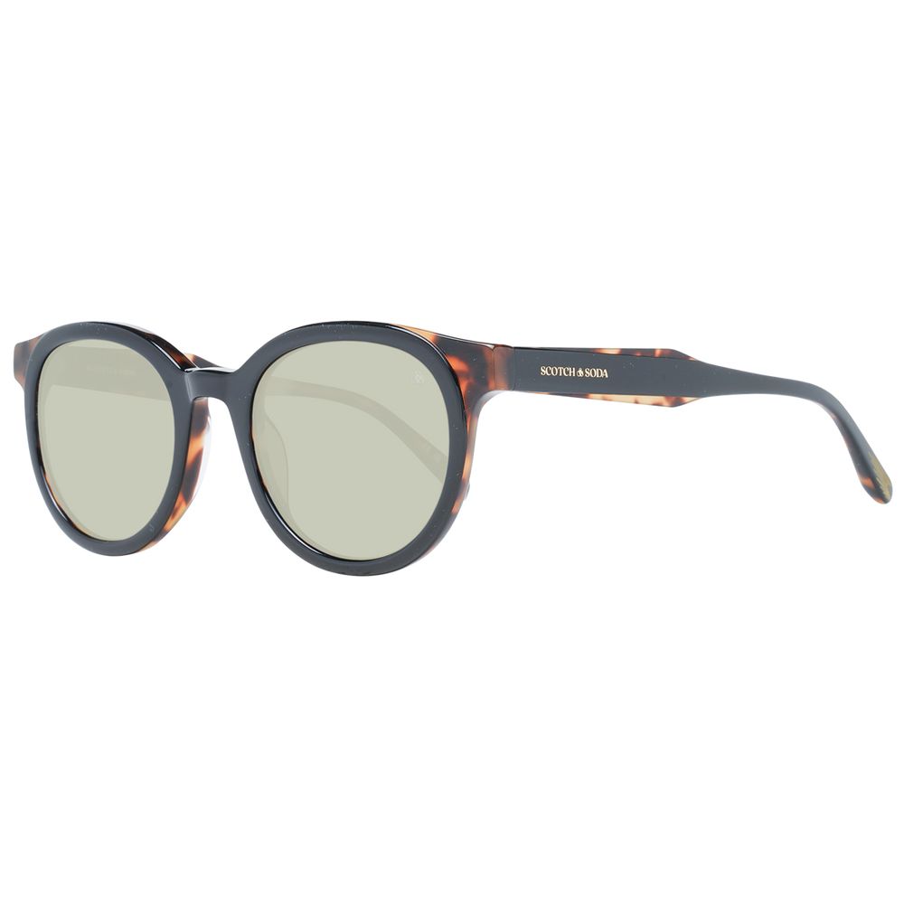 Scotch & Soda Black Men Sunglasses