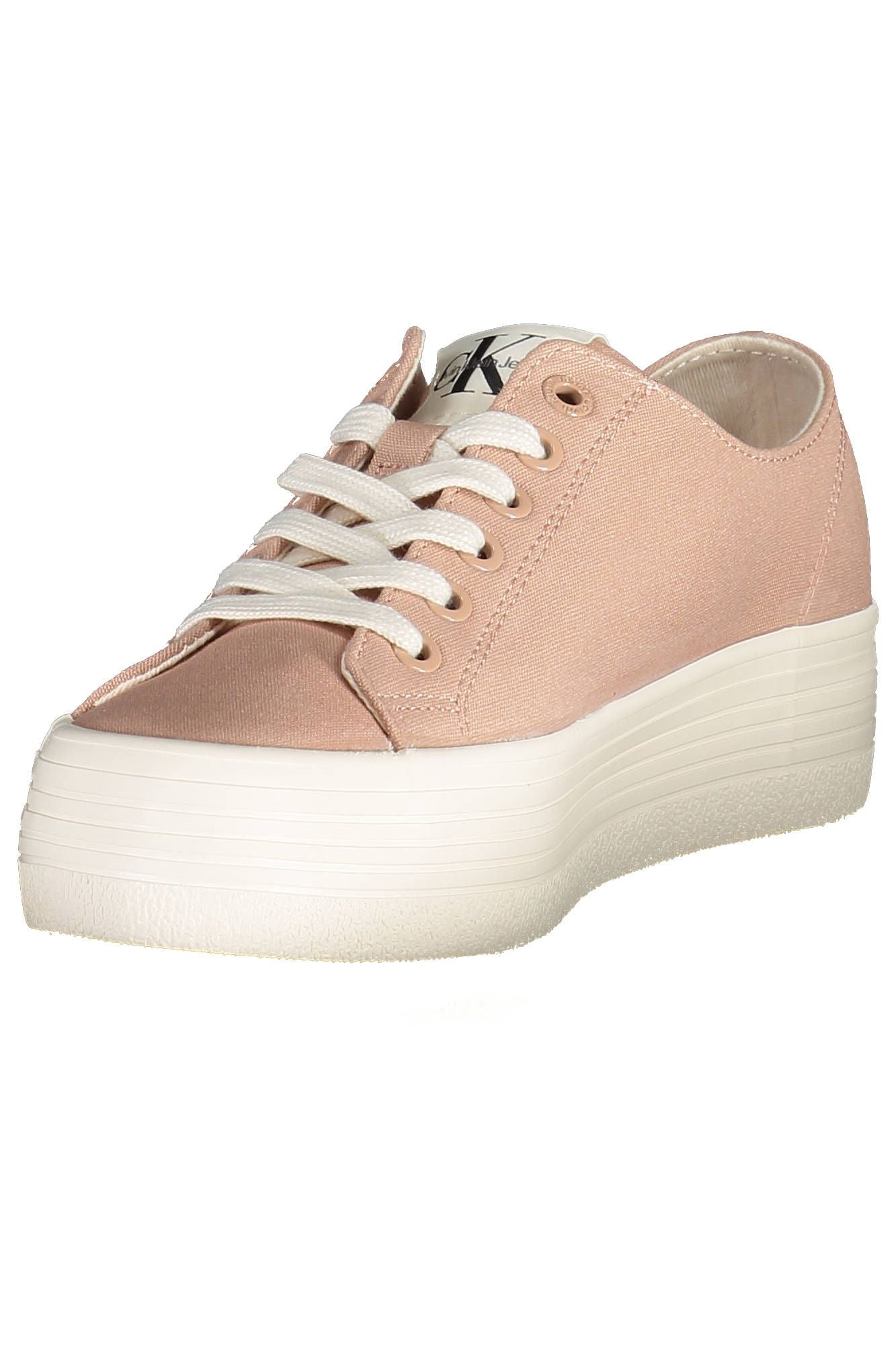 Calvin Klein Chic Pink Platform Sneakers with Contrasting Details