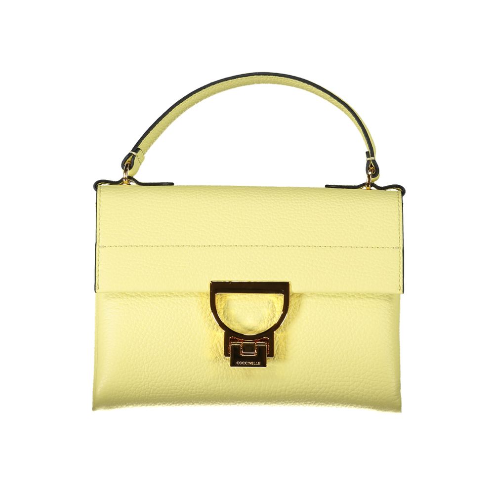 Coccinelle Yellow Leather Handbag