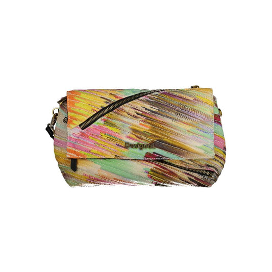 Desigual Yellow Polyester Handbag