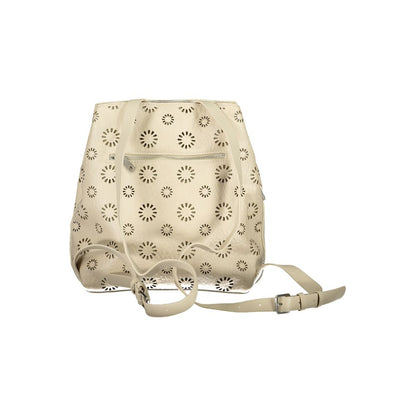 Desigual Beige Polyethylene Backpack