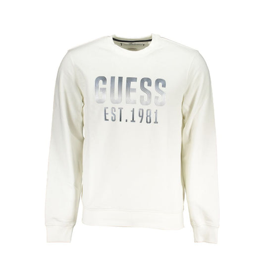 Guess Jeans Slim Fit Crew Neck Logo Sweatshirt