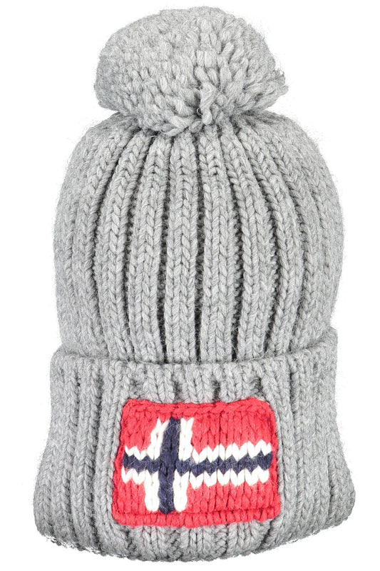 Napapijri Stylish Pompon-Accented Winter Hat