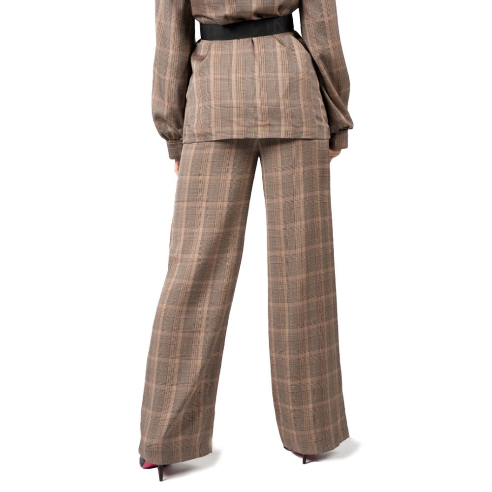 PINKO Brown Viscose Jeans & Pant