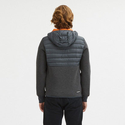 Centogrammi Elegant Grey Goose Down Puffer Jacket