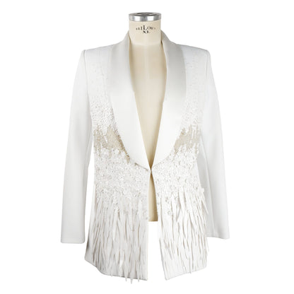 Elisabetta Franchi Sequin Embellished Classic Jacket