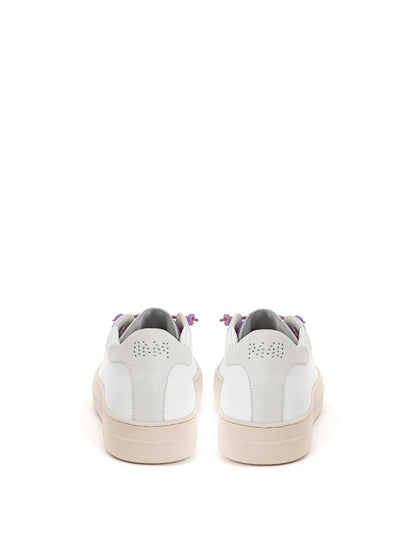 P448 Elegant White Leather Sneakers for the Discerning