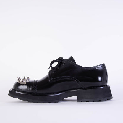 Alexander McQueen Studded Leather Derby Lace-Ups