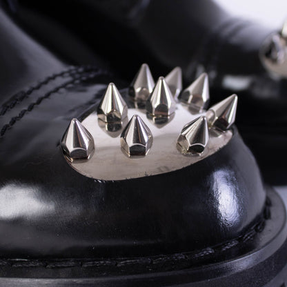 Alexander McQueen Studded Leather Derby Lace-Ups