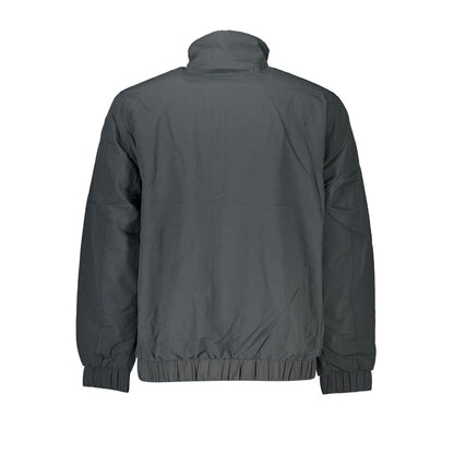 Tommy Hilfiger Sleek Gray Recycled Nylon Jacket