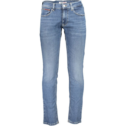 Tommy Hilfiger Blue Cotton Jeans & Pant