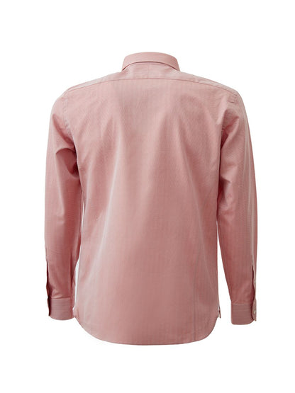 Tom Ford Elegant Pink Cotton Shirt with French Collar