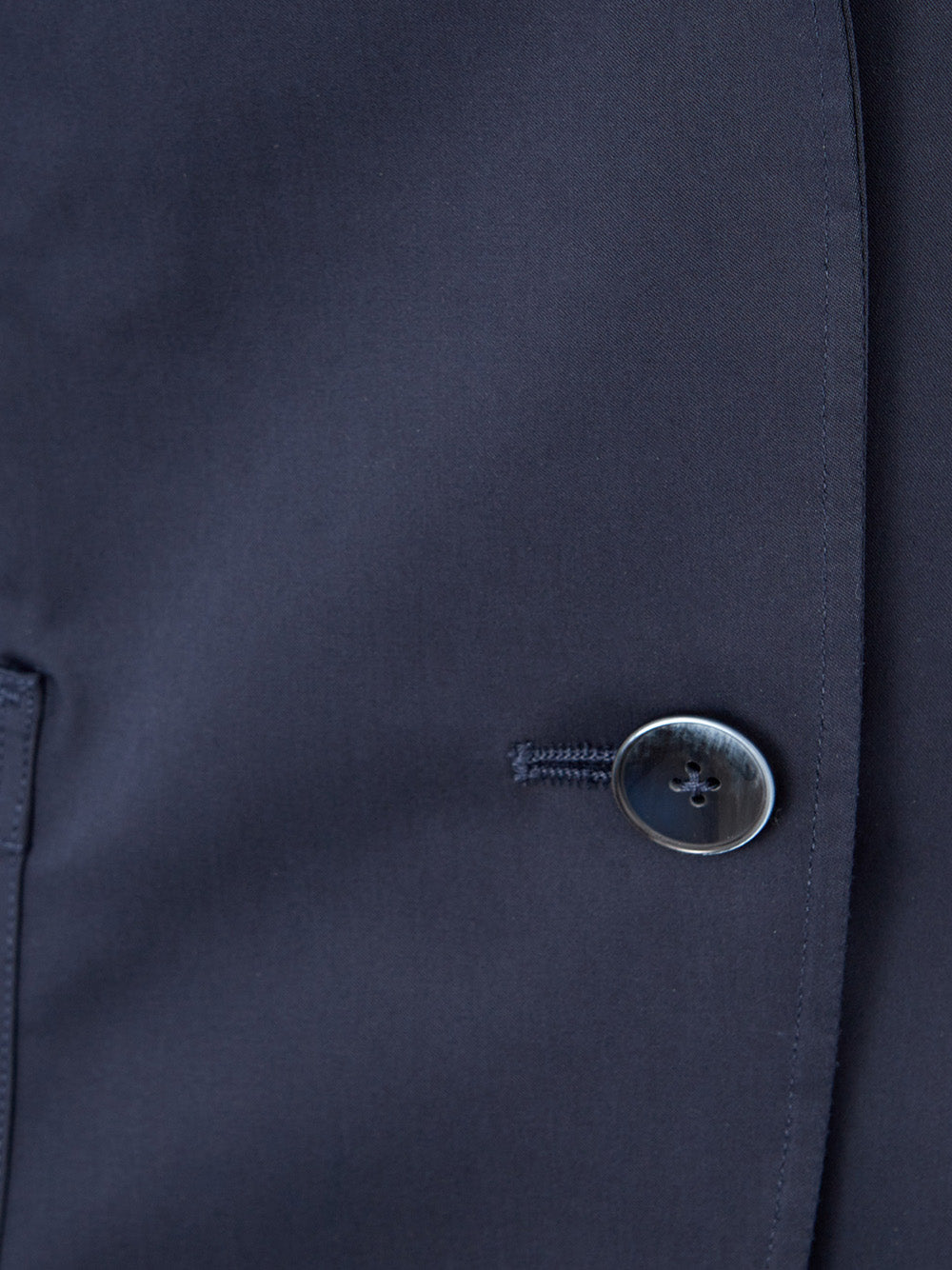 Lardini Elegant Navy Blue Cotton Jacket