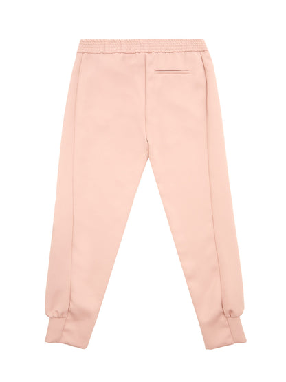 Lardini Elegant Pink Elastic Band Trousers