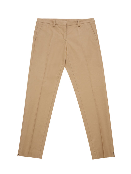 Lardini Elegant Beige Cotton Chino Pants