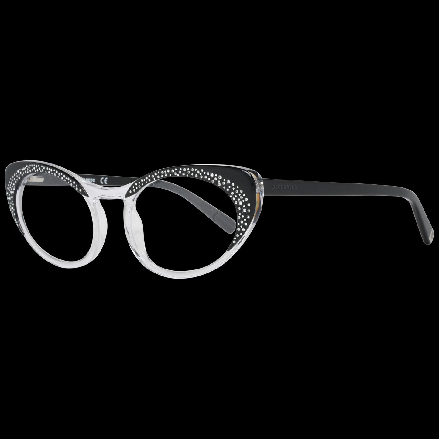 Dsquared² Chic Black Full-Rim Designer Eyewear