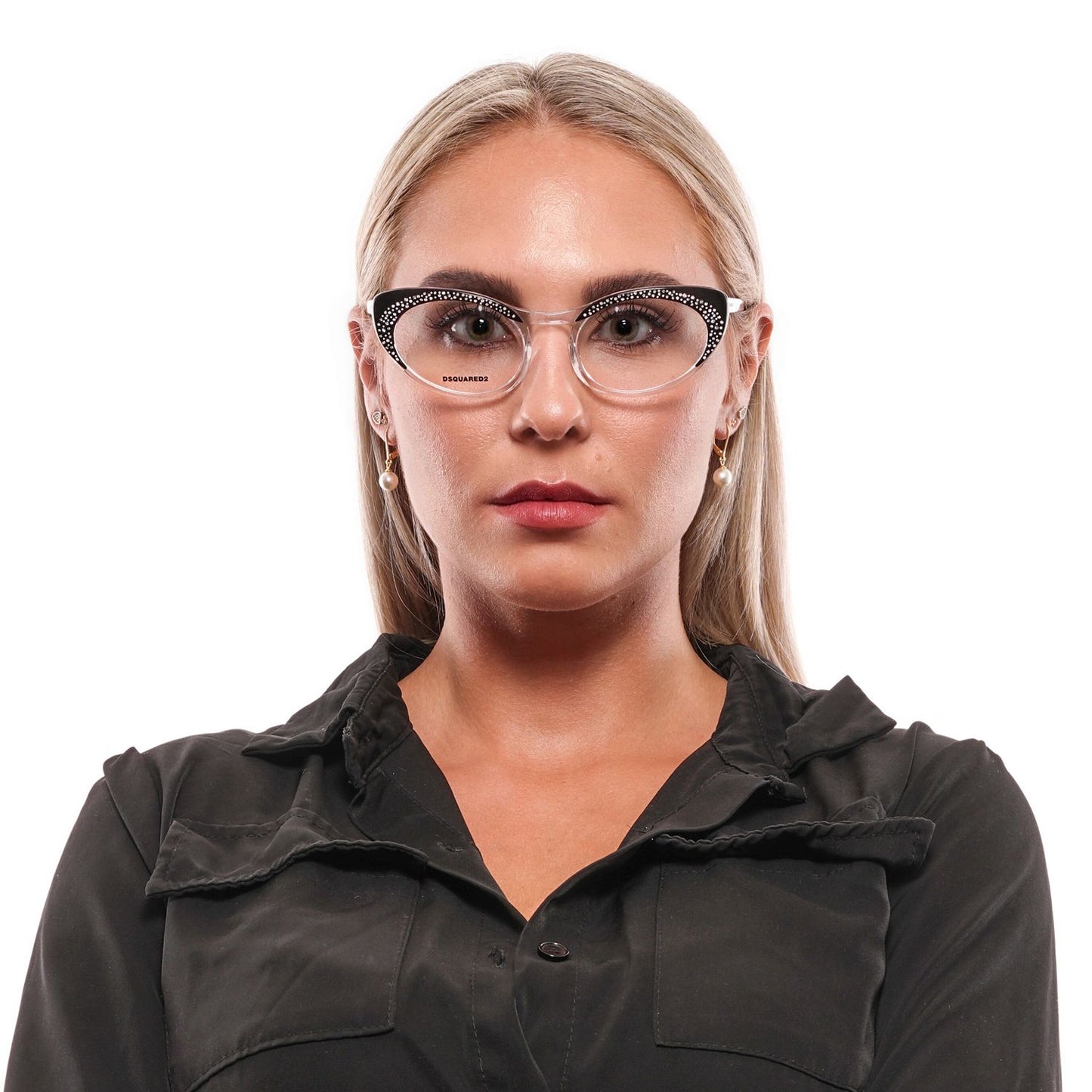 Dsquared² Chic Black Full-Rim Designer Eyewear