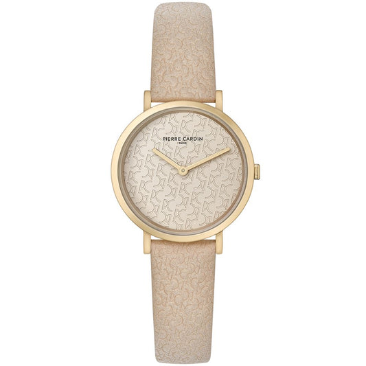 Pierre Cardin Beige Women Watch