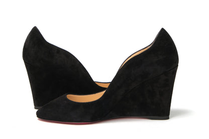 Christian Louboutin Black Tanja 85 Veau Heel