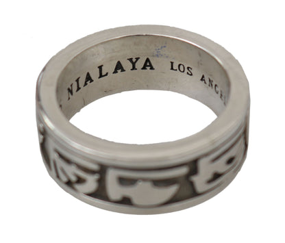 Nialaya Elegant Silver Sterling Men's Ring