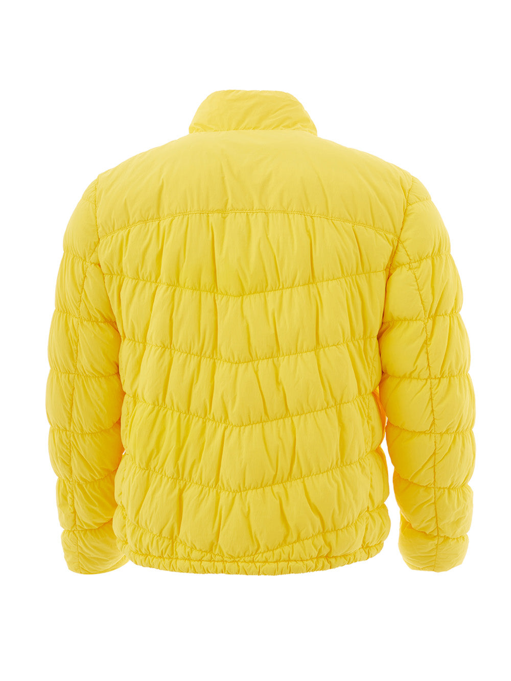 Woolrich Elegant Yellow Quilted Lightweight Jacket