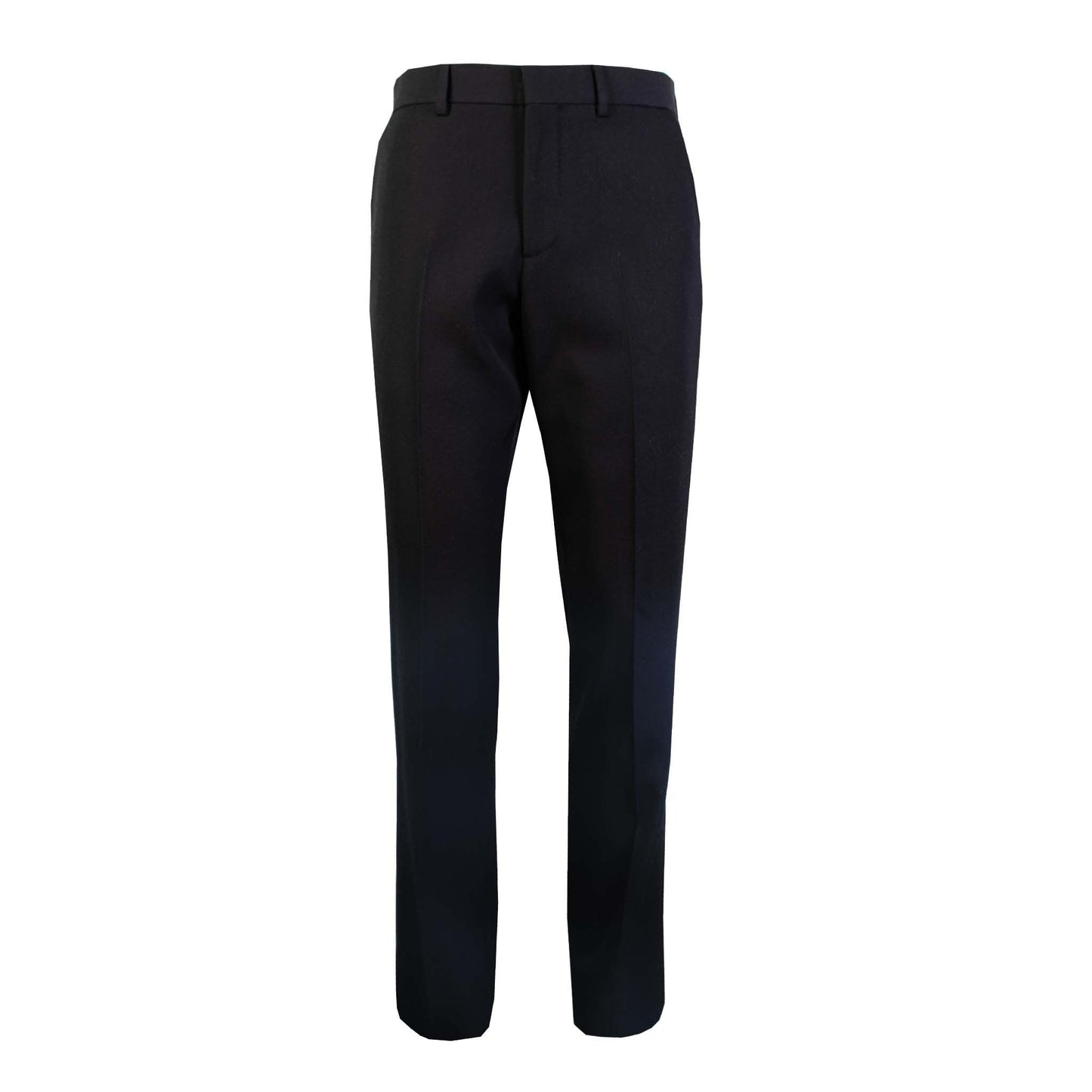 Burberry Elegant Black Wool Suit Trousers