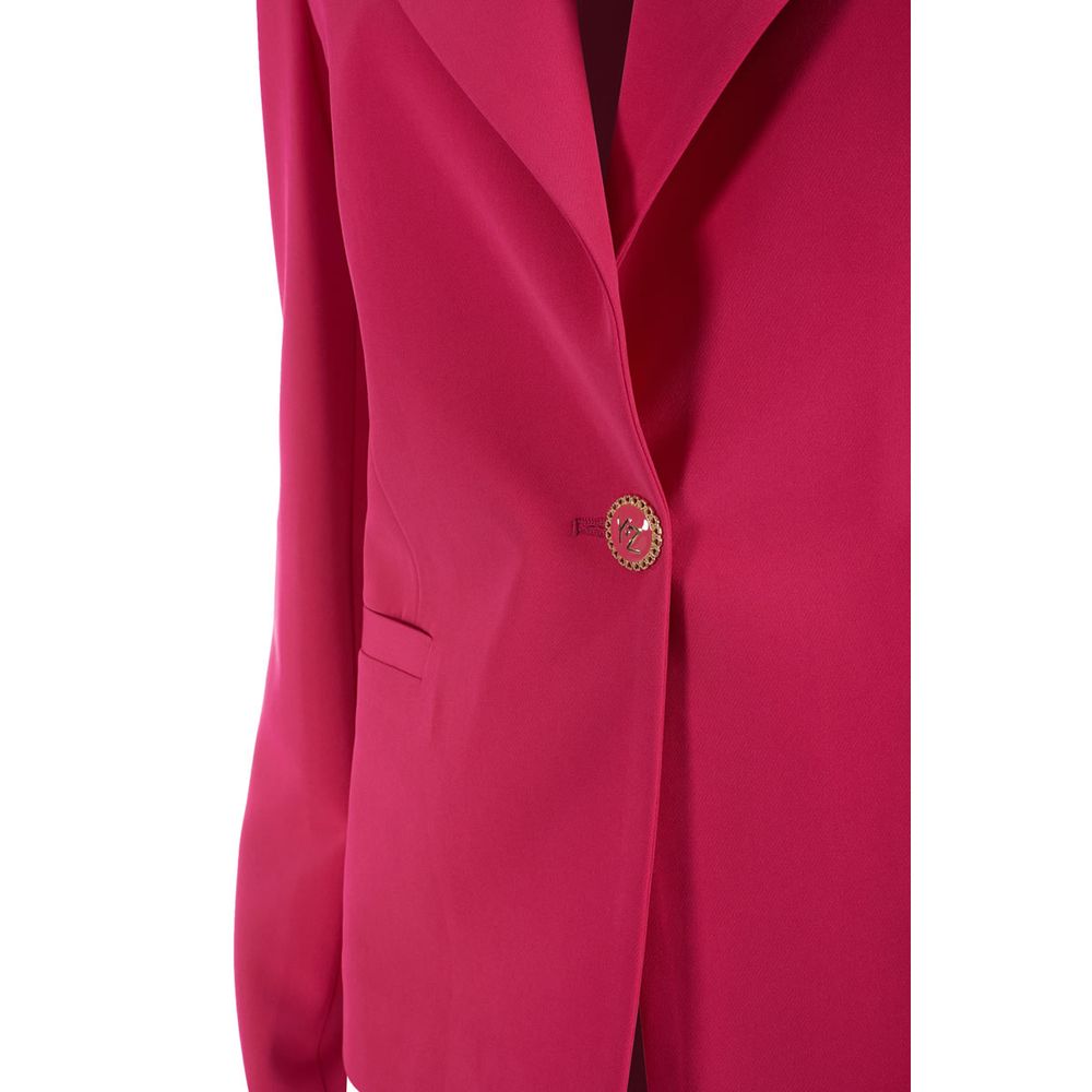 Yes Zee Chic Fuchsia Crepe Summer Jacket