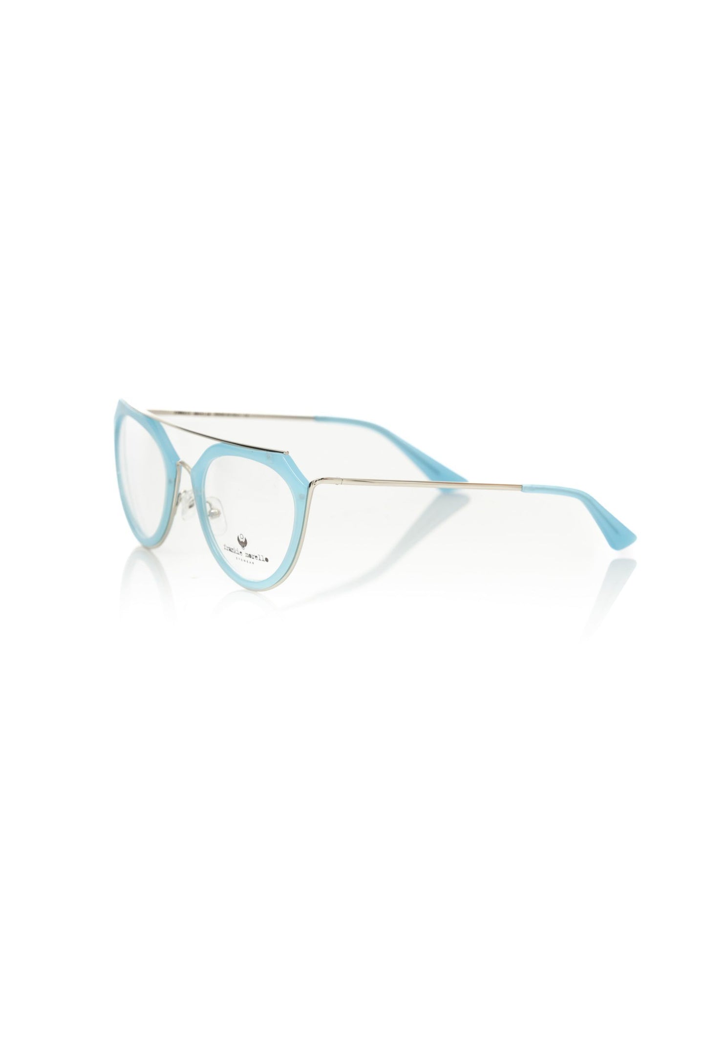 Frankie Morello Aviator-Styled Chic Eyeglasses - Light Blue