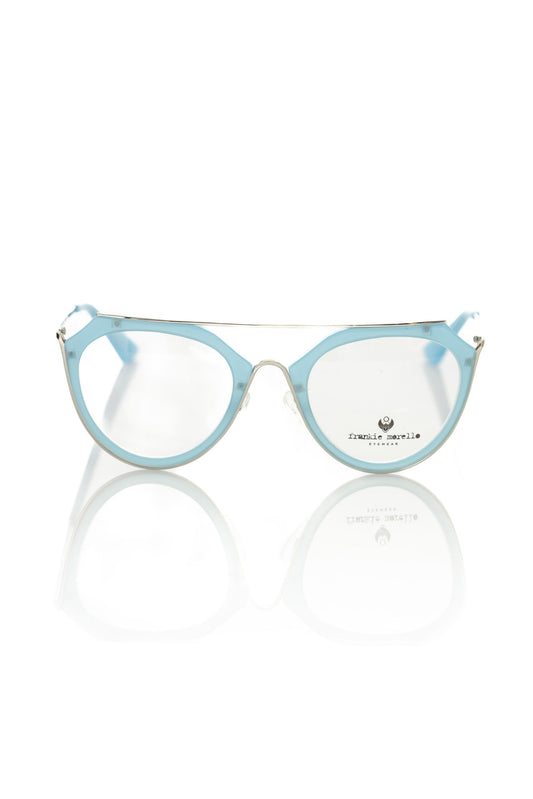 Frankie Morello Aviator-Styled Chic Eyeglasses - Light Blue