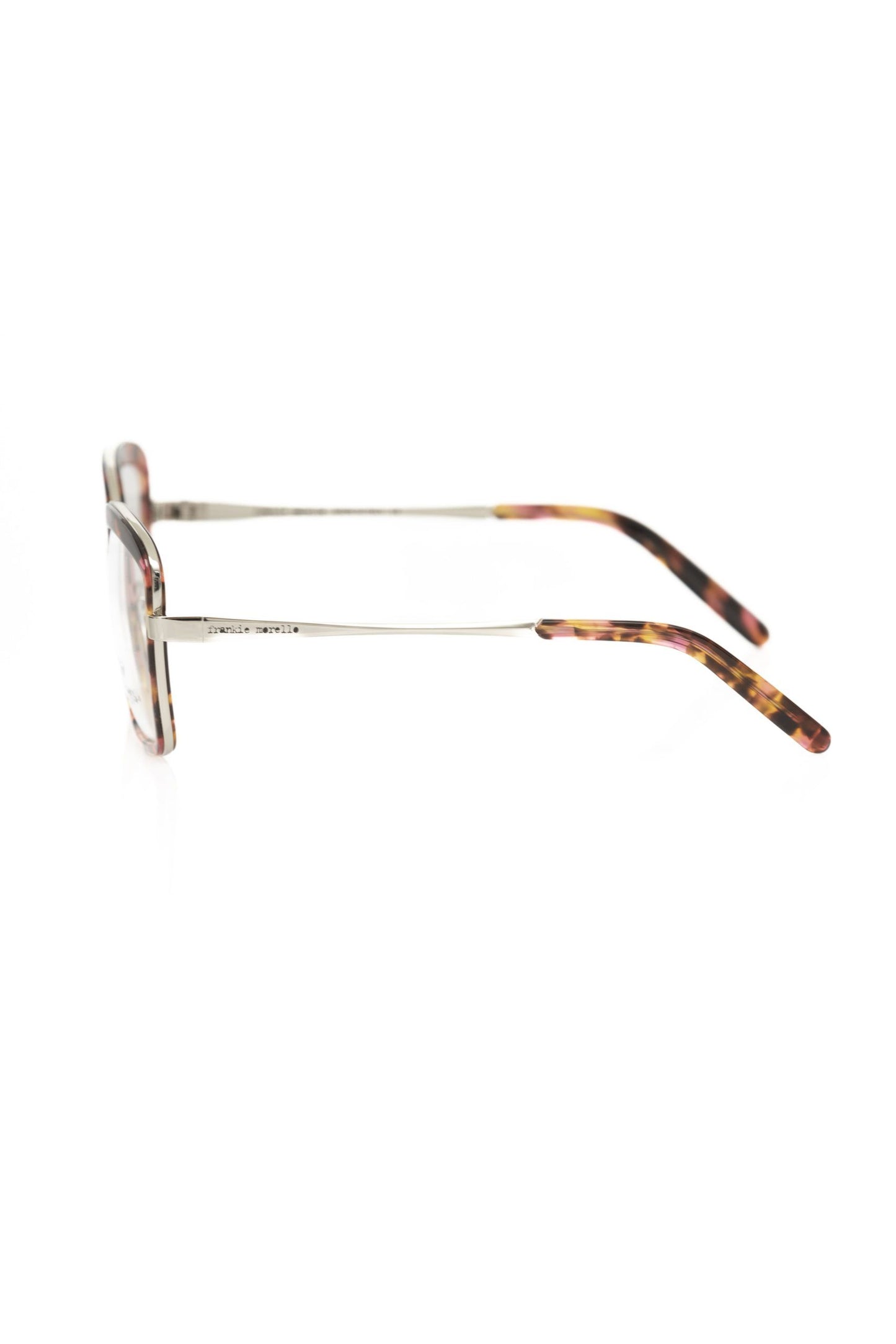 Frankie Morello Chic Red Havana Square Eyeglasses