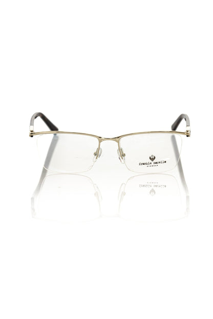 Frankie Morello Clubmaster Elegance Gold-Tone Eyeglasses