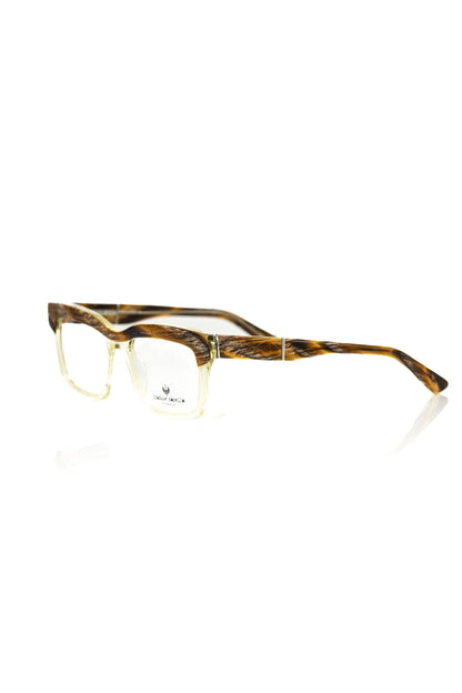 Frankie Morello Havana Clubmaster Chic Eyeglasses