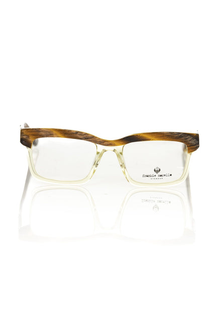 Frankie Morello Havana Clubmaster Chic Eyeglasses