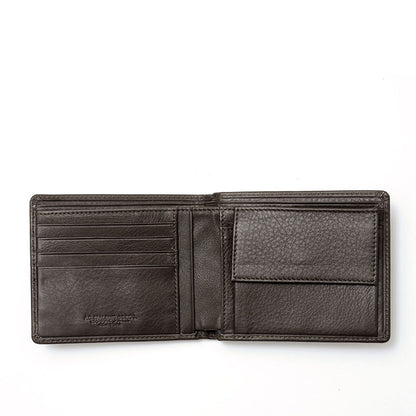 A.G. Spalding & Bros Manhattan Elegance Horizontal Wallet in Dark Brown