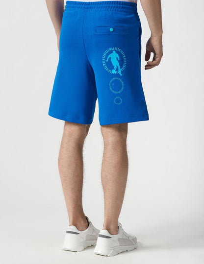 Bikkembergs Chic Bermuda Shorts with Rubber Detailing