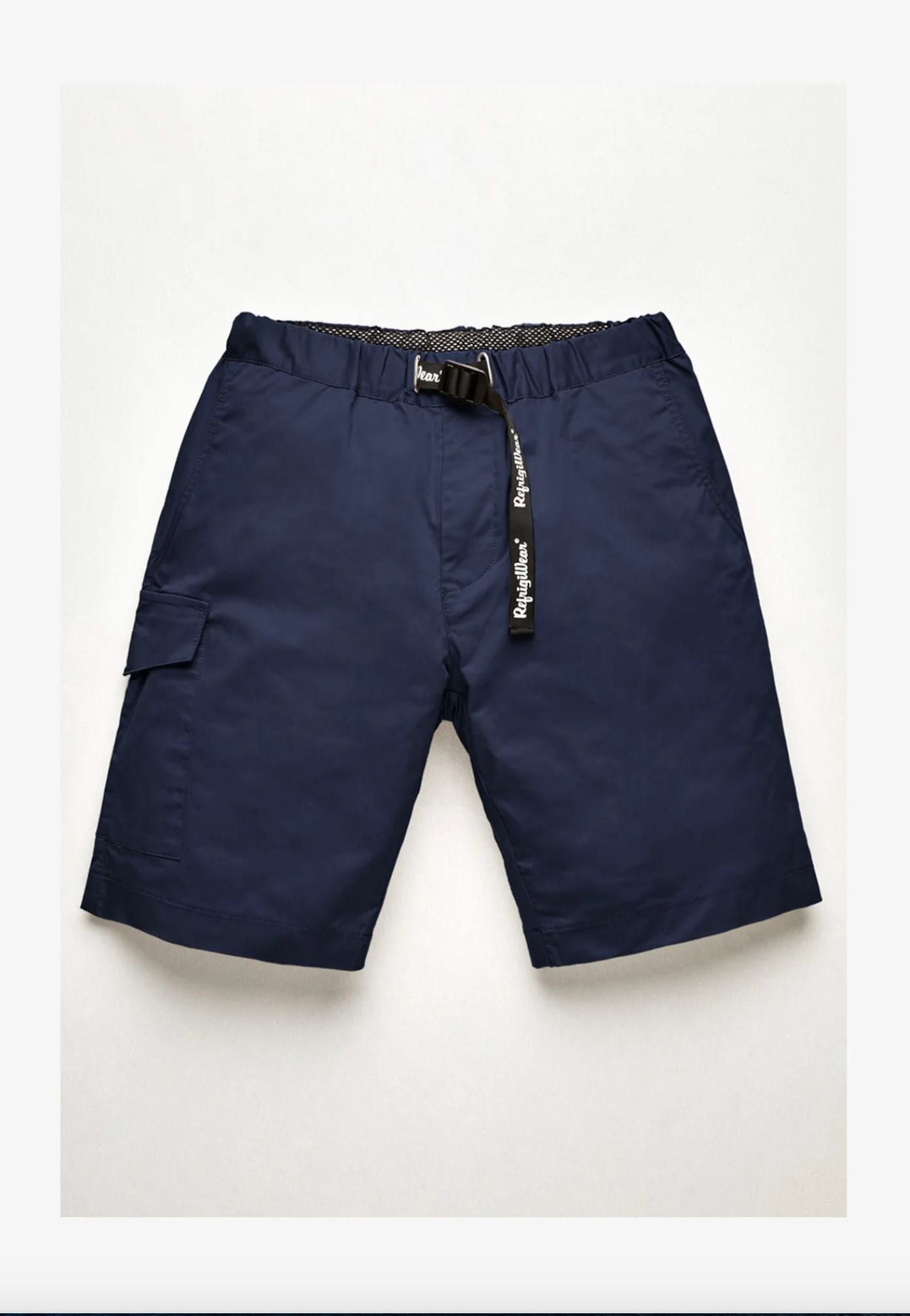 Refrigiwear Elegant Blue Cotton Blend Shorts