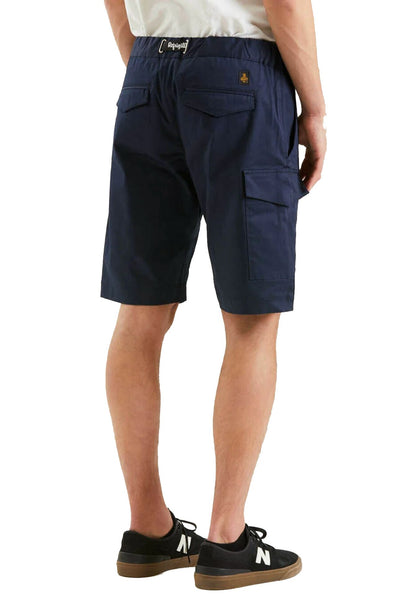 Refrigiwear Elegant Blue Cotton Blend Shorts