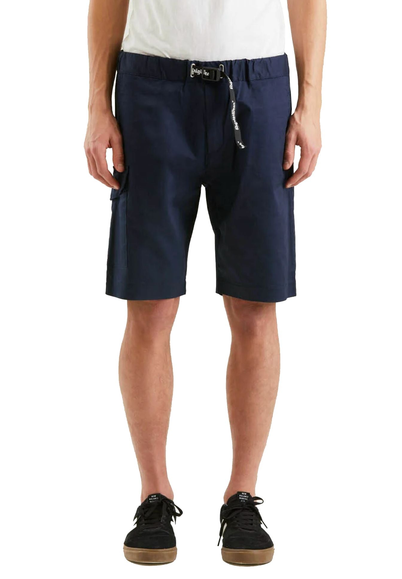 Refrigiwear Elegant Blue Cotton Blend Shorts